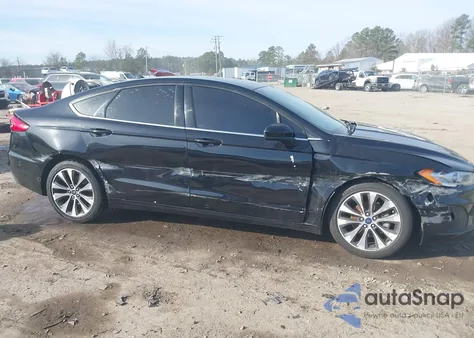 2019 Ford Fusion Se from USA, damaged, VIN 3FA6P0T95KR237687